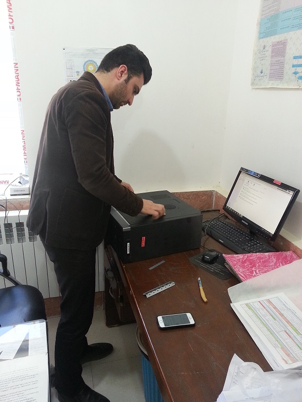 بررسی زیرساخت اینترنت در خانه های بهداشت ایوب، قلعه محمدی، ززقانه شهرستان بجنورد
